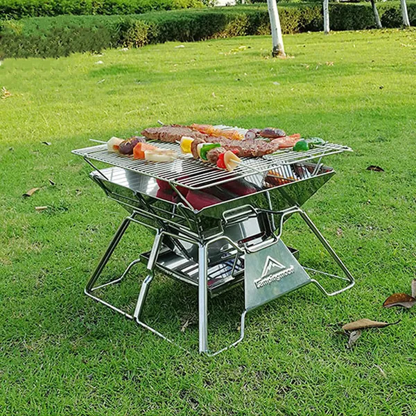 Campingmoon Foldable Barbecue Grill