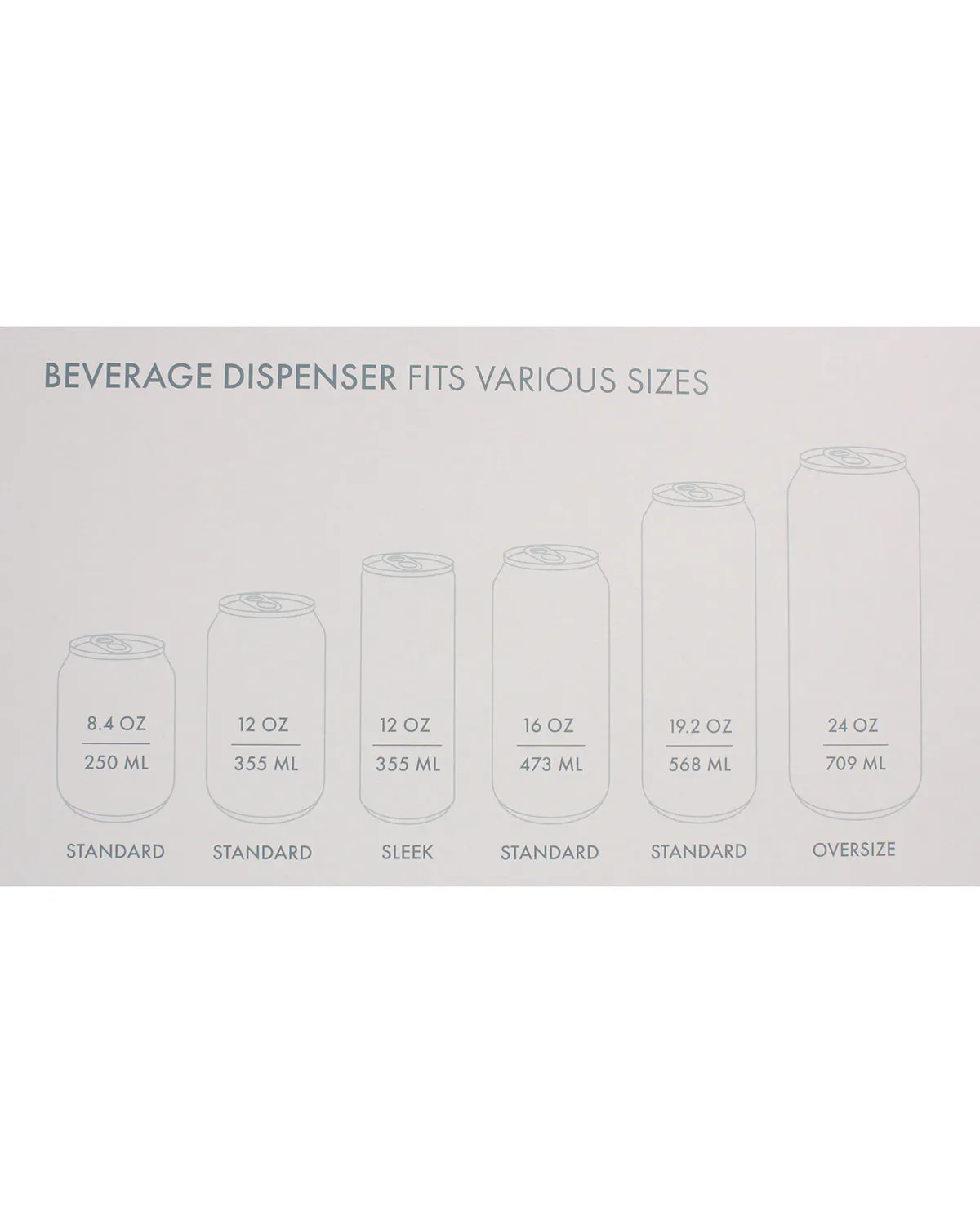 Can & Bottle Beverage Dispenser