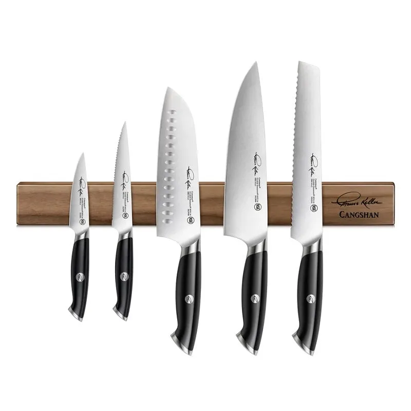 Cangshan Thomas Keller 18" Walnut Magnetic Knife Bar