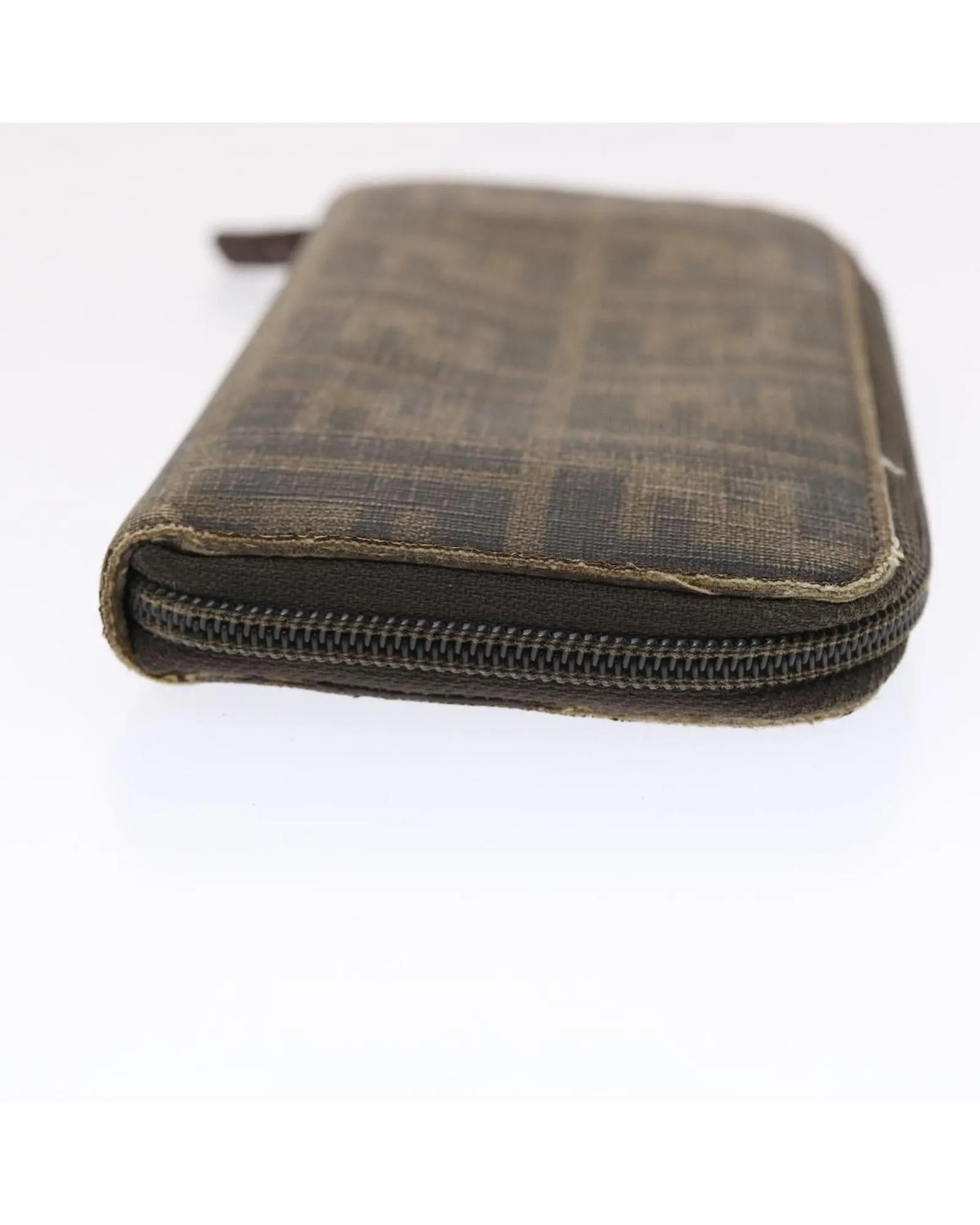 Canvas Long Wallet with Multiple Compartments