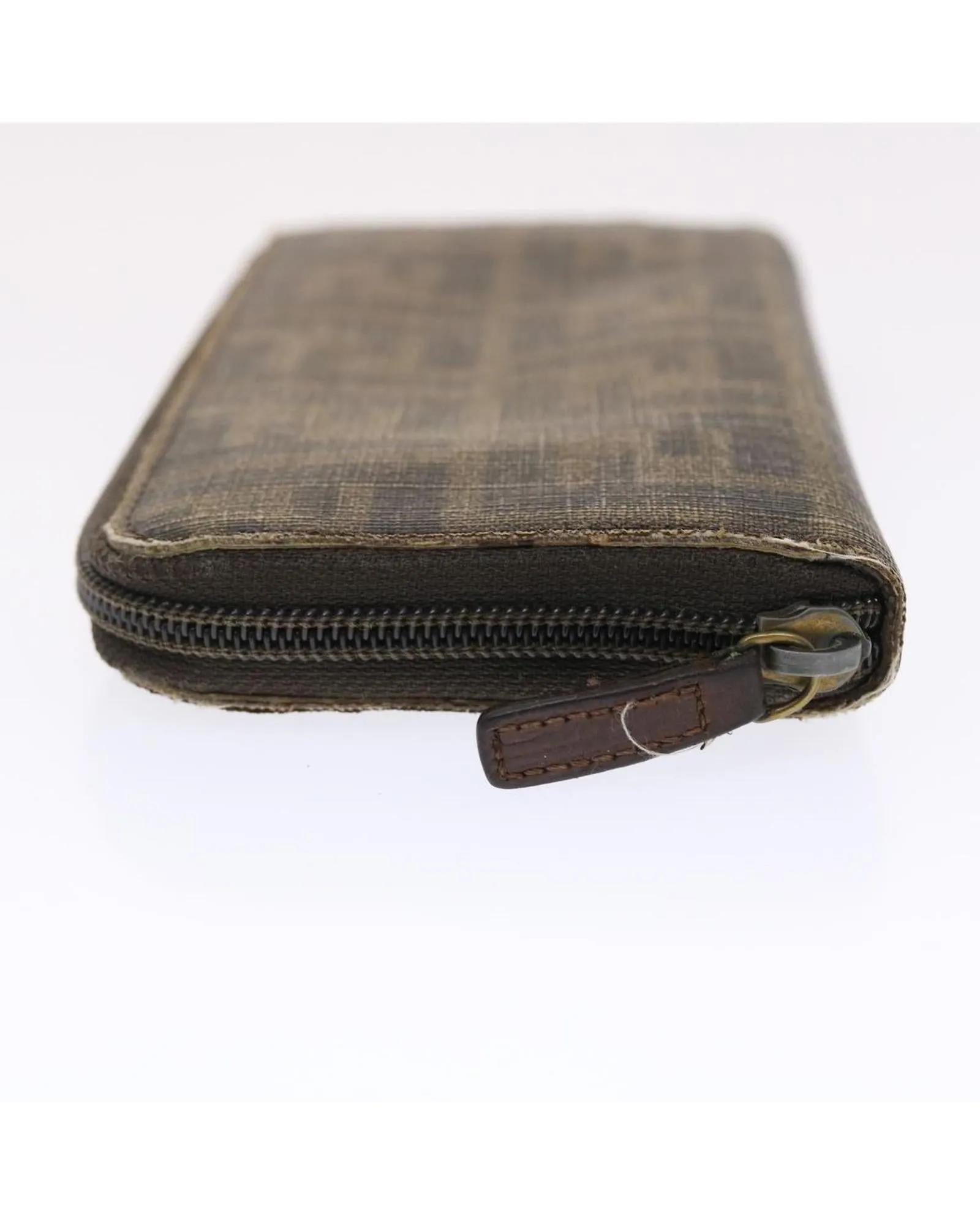 Canvas Long Wallet with Multiple Compartments