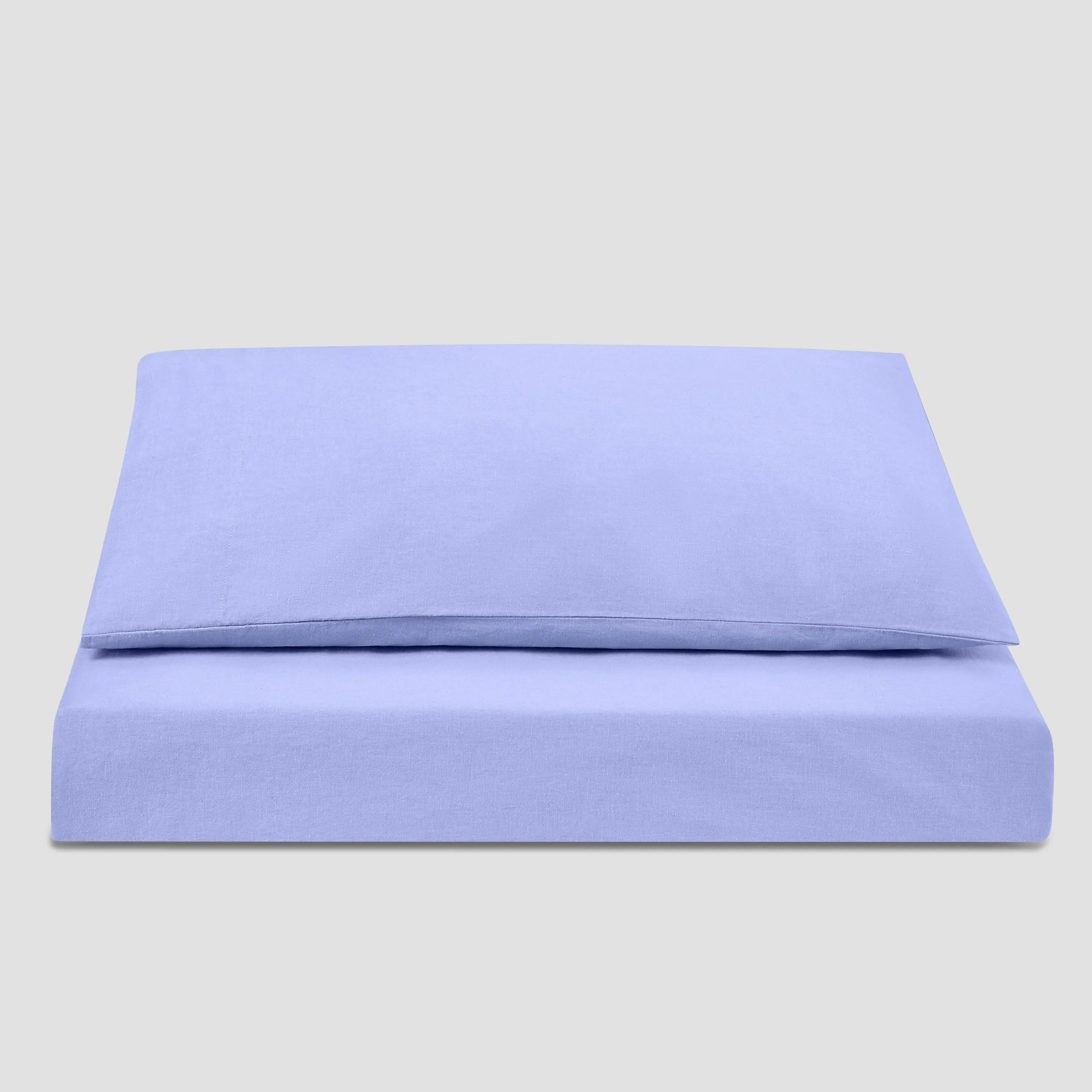 Celeste Blue Kids Linen Blend Bedding Set