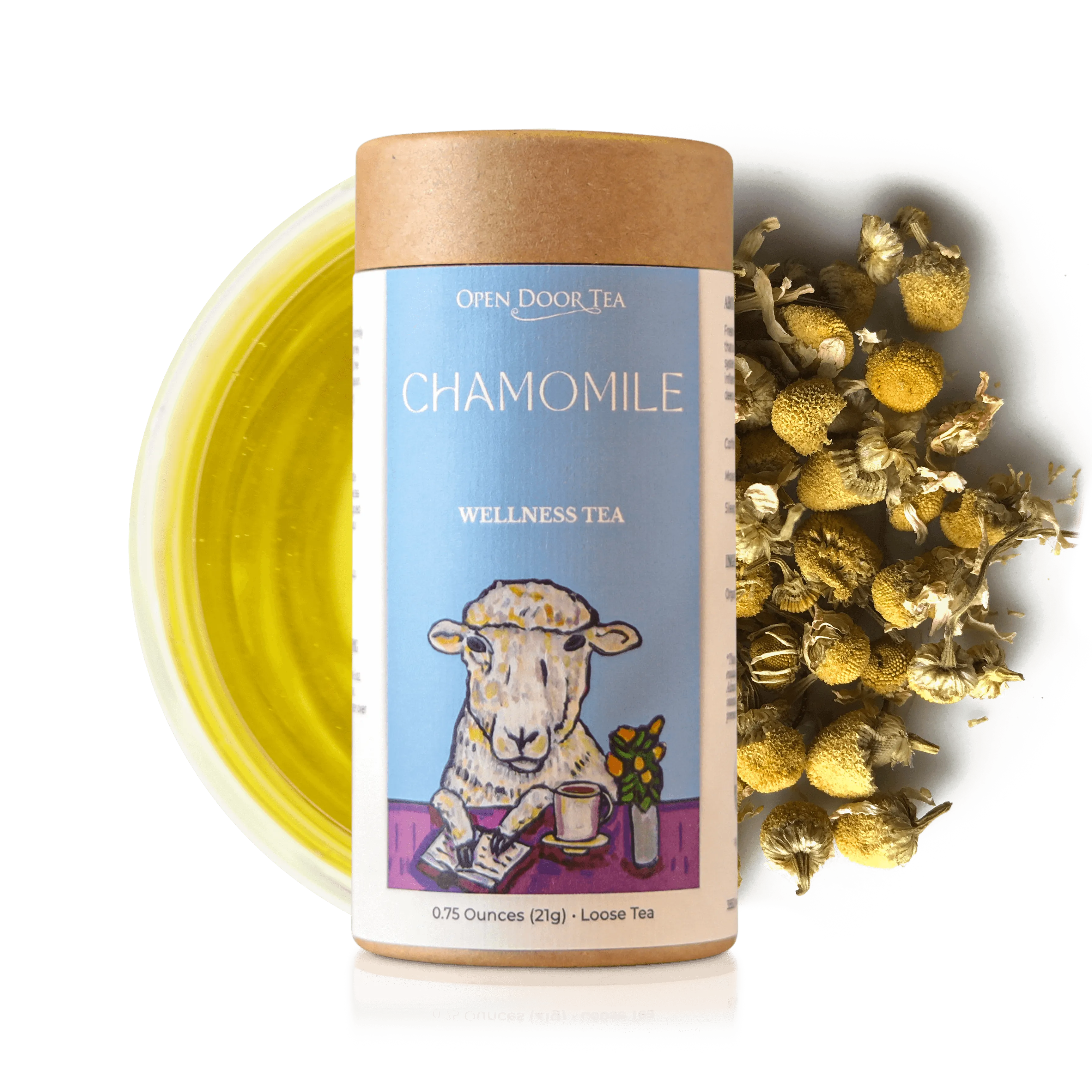 Chamomile Flowers by Open Door Tea CT