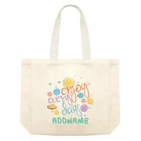 Children's Day Gift Series Enjoy Every Day Space Addname Shopping Bag