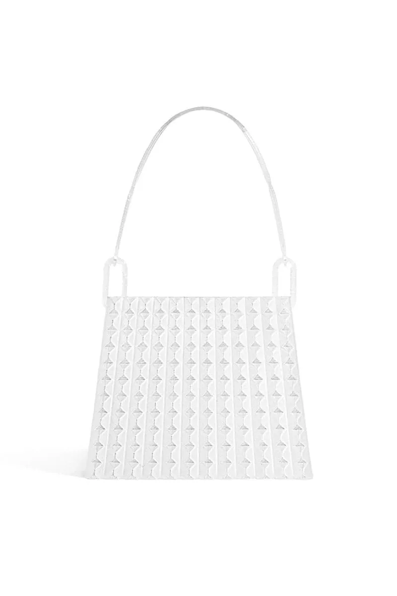 CLEAR PRISM TOP HANDLE BAG