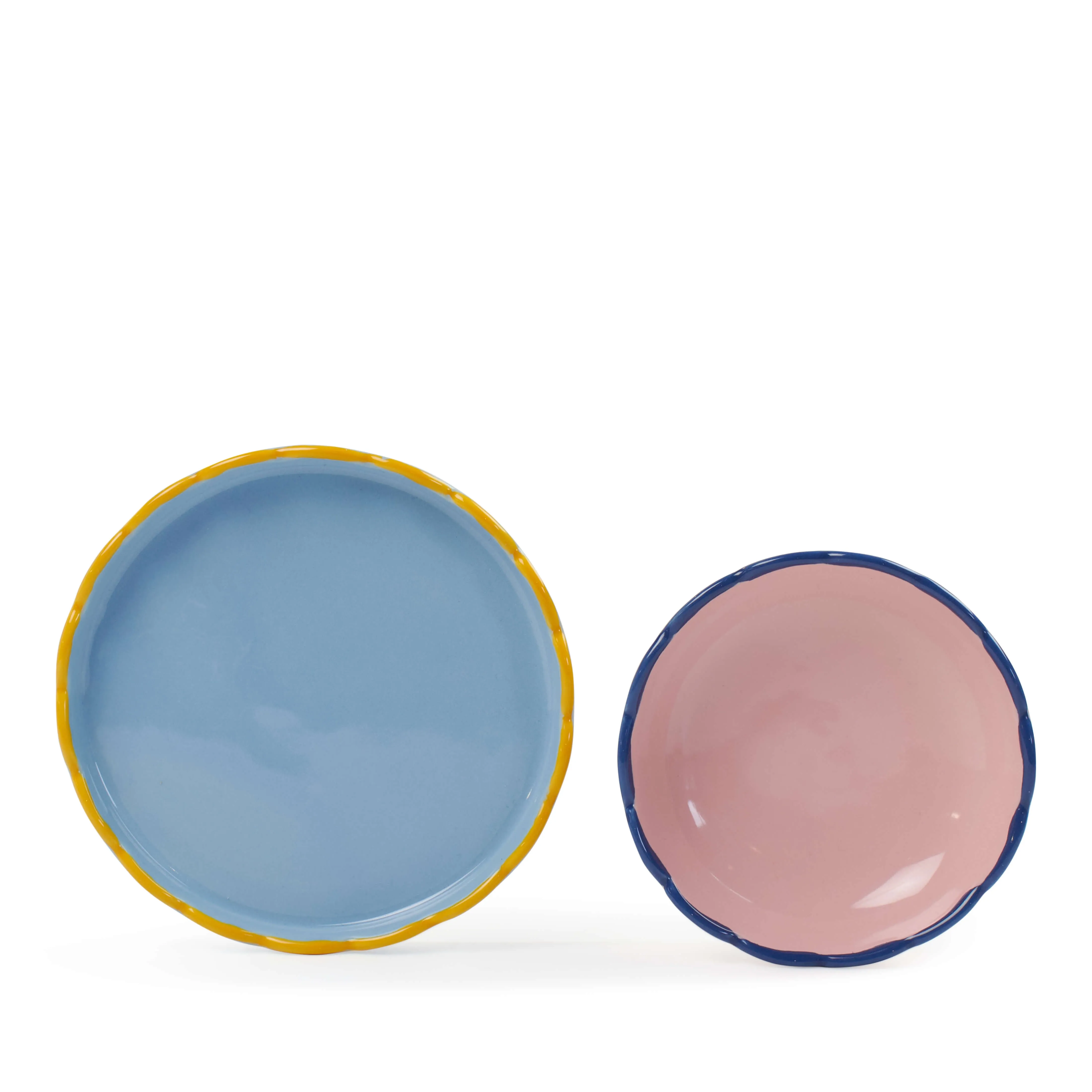 Cleo Trinket Dish - 2 Piece - Blue