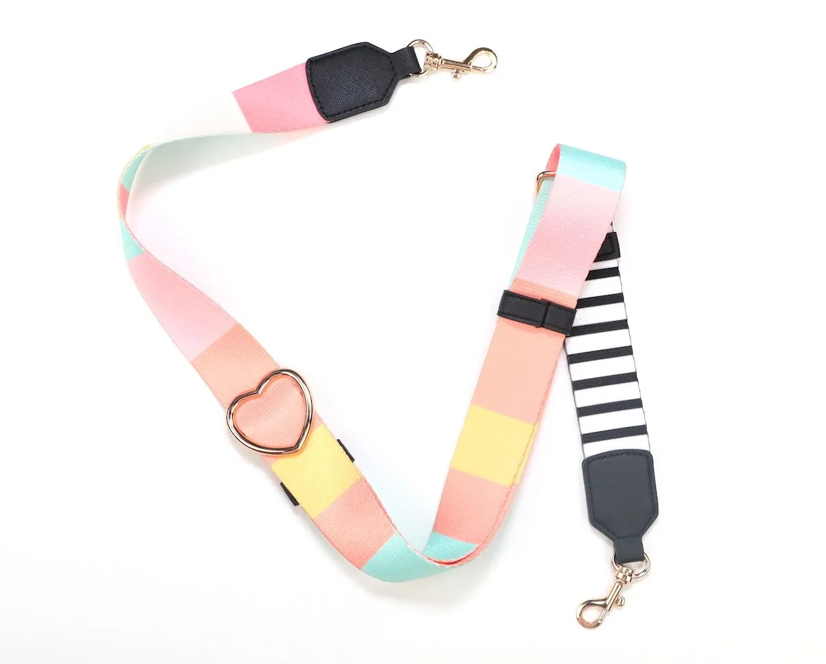 Color Blocked Planner Purse Strap