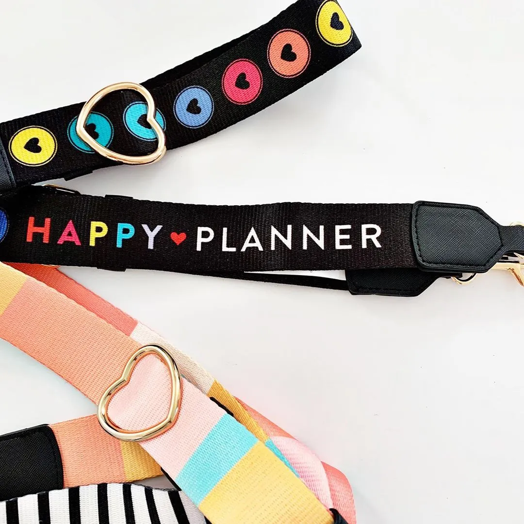 Color Blocked Planner Purse Strap