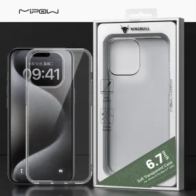 Crystal Clear TPU Soft CASE for iPhone 15/14