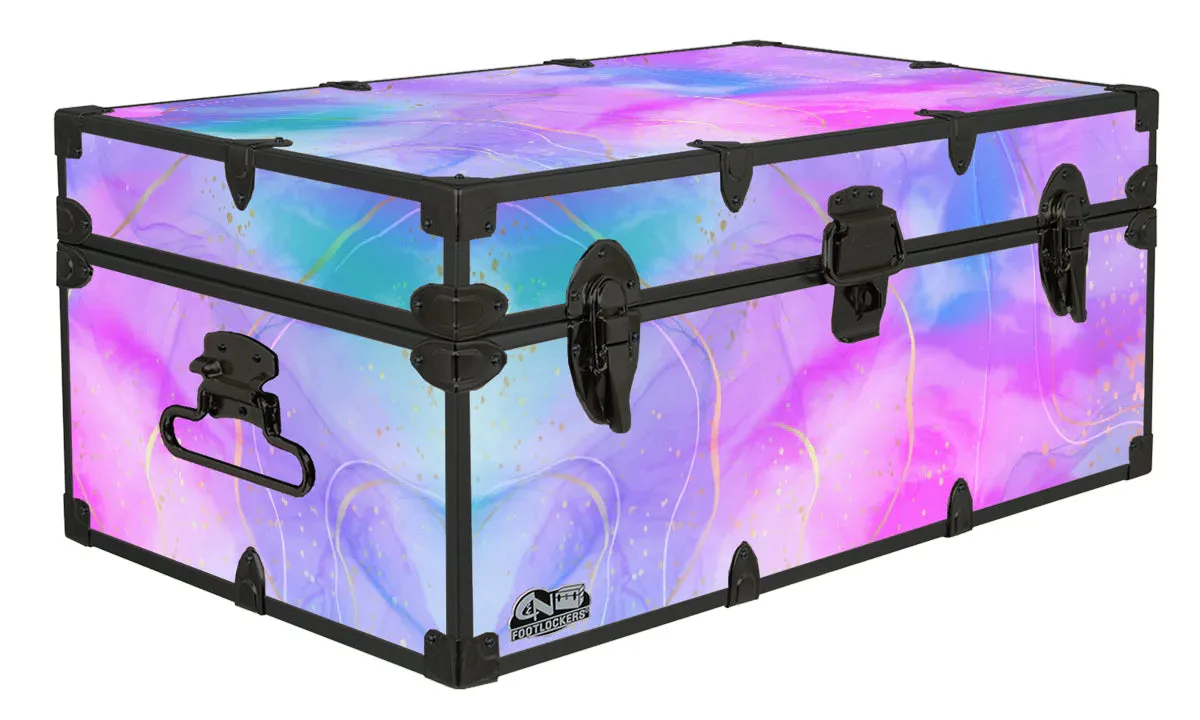 Designer Trunk - Pastel Ribbons - 32x18x13.5"