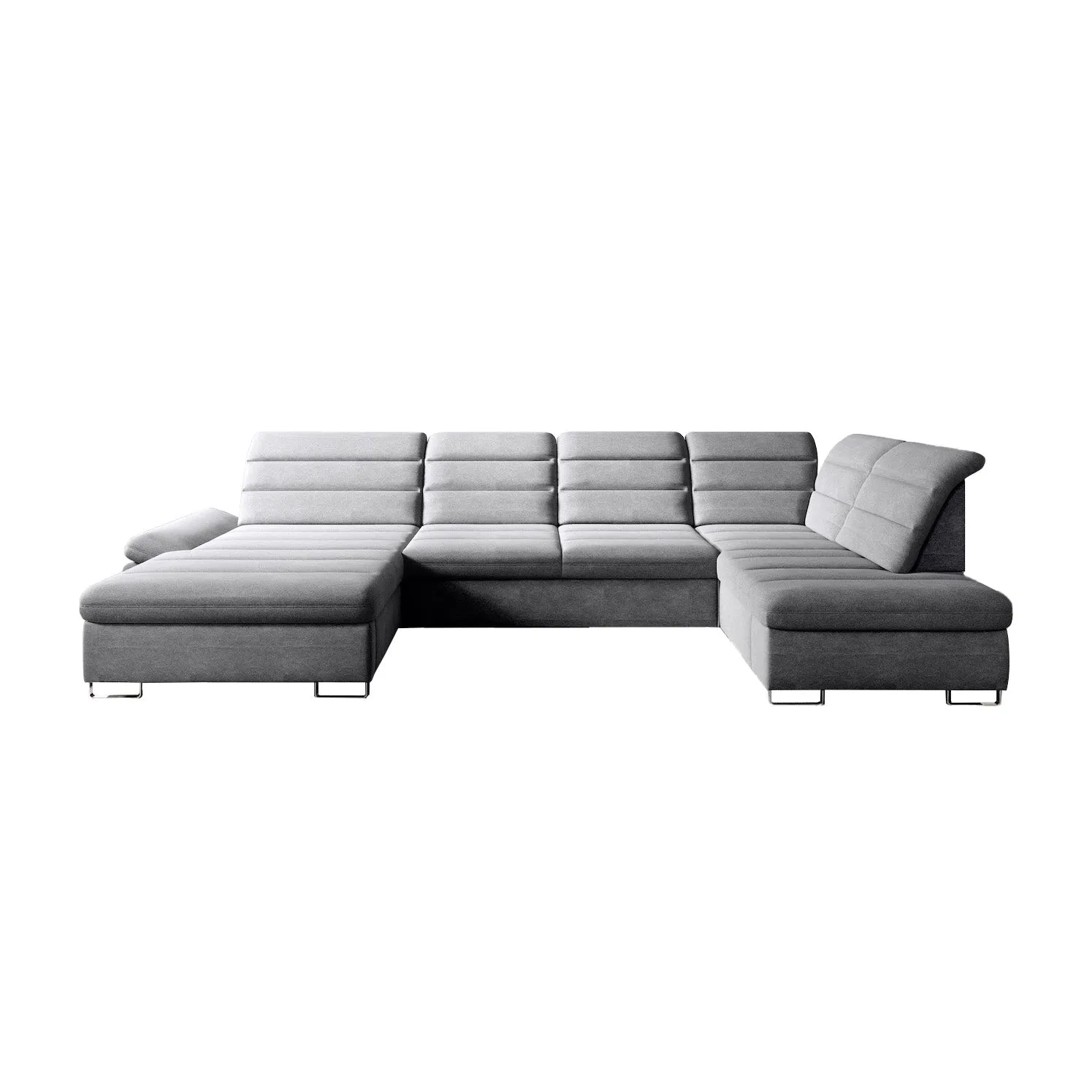 DONATELLA XL  145" x 84" x 74.5" Wide Sleeper Sectional with Storage