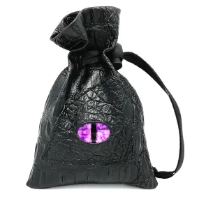 Dragon Eye Dice Bag, Purple Eye