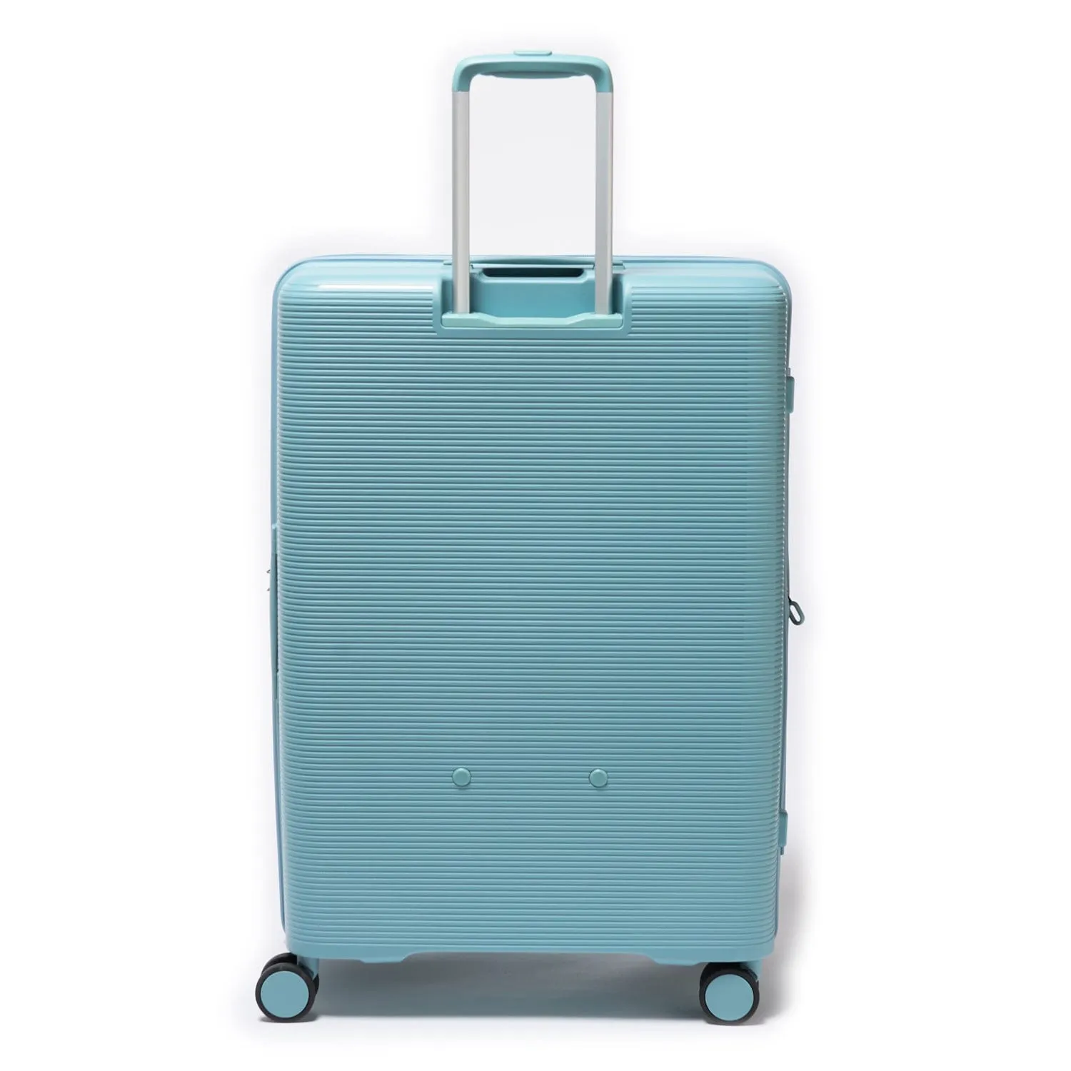 Echolac Forza 65cm Hardcase Expandable 4 Double Wheel Check-In Luggage Trolley Coastal Blue - PW005 24 Coastal Blue