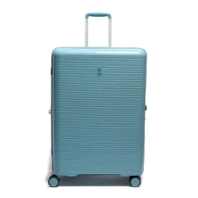 Echolac Forza 65cm Hardcase Expandable 4 Double Wheel Check-In Luggage Trolley Coastal Blue - PW005 24 Coastal Blue