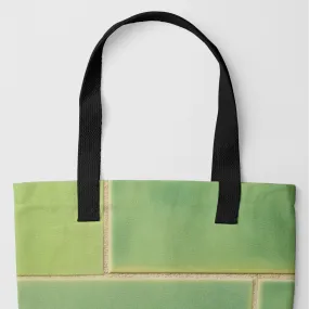 Emerald City - Green Ceramic Brick Shopping Tote