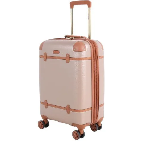 Fantana ABS With PC LICHEE Pattern 4 Wheel Spinner Trolley Case - 32" XL