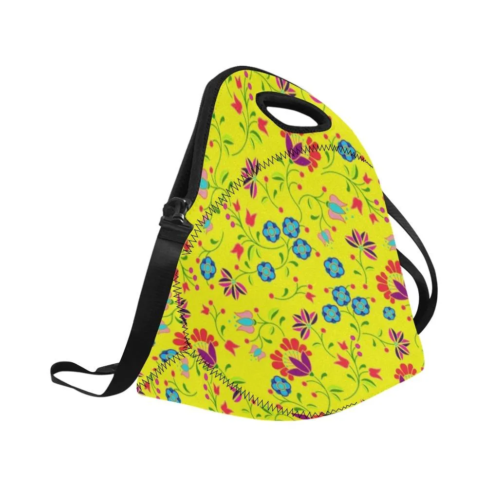 Fleur Indigine Mais Neoprene Lunch Bag/Large