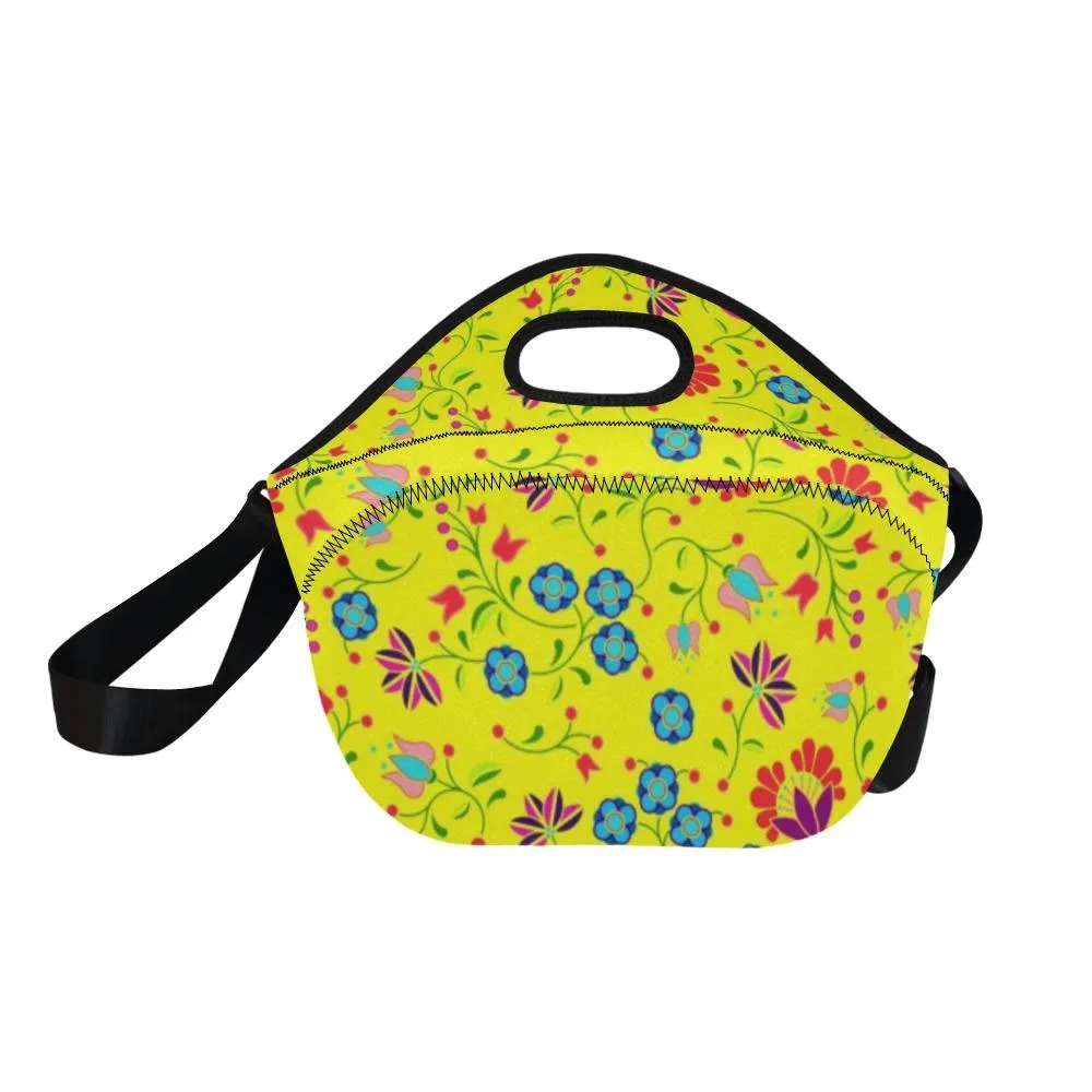 Fleur Indigine Mais Neoprene Lunch Bag/Large