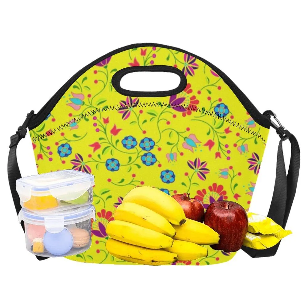 Fleur Indigine Mais Neoprene Lunch Bag/Large