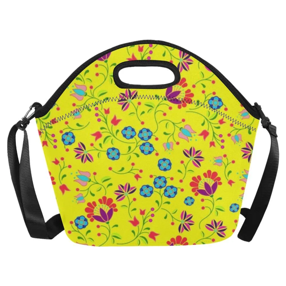 Fleur Indigine Mais Neoprene Lunch Bag/Large