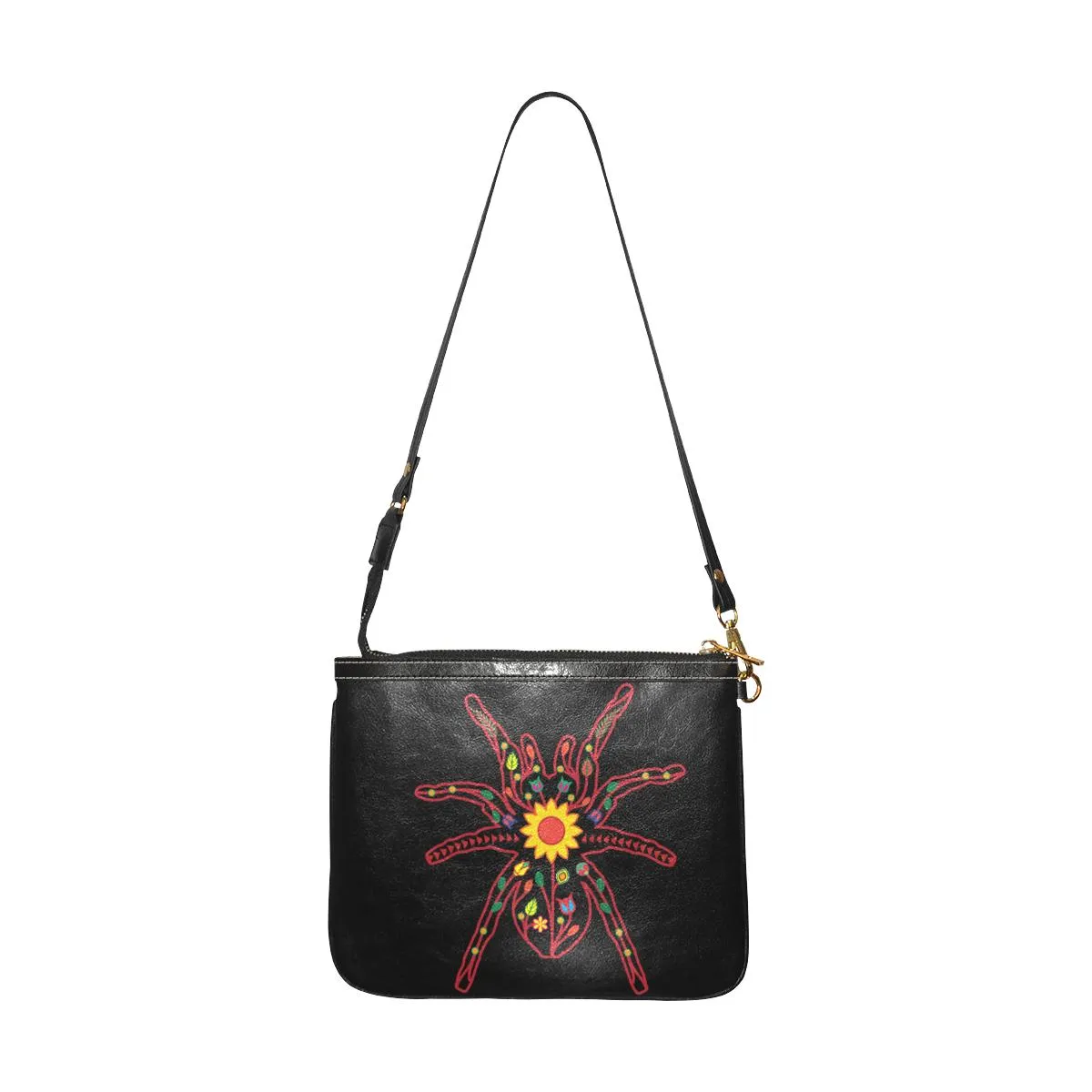 Floral Spider Small Shoulder Bag