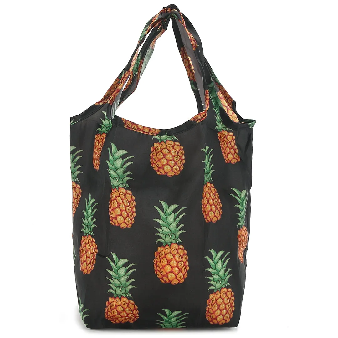 Foldable Bag Joy Pinapple Black