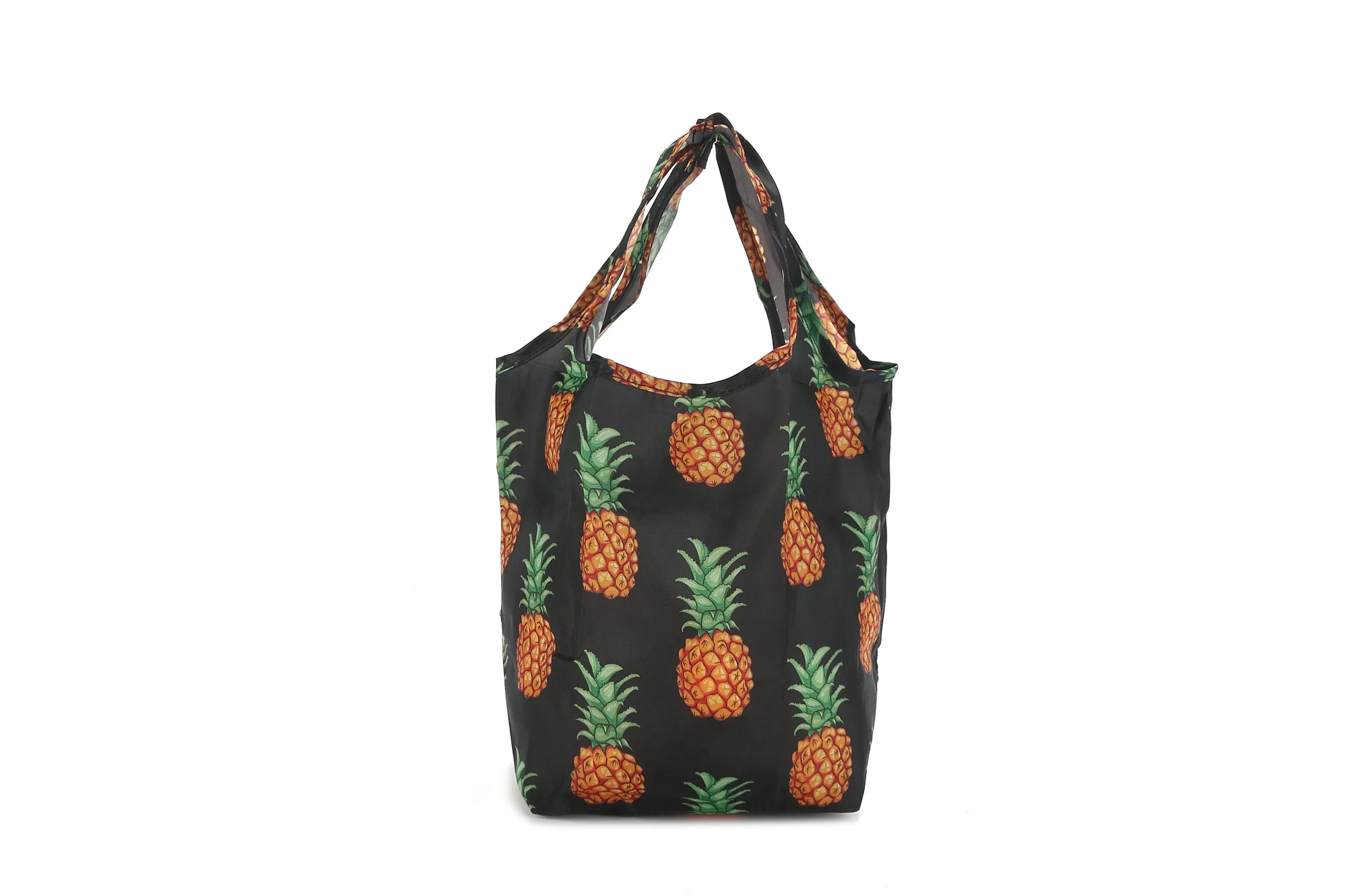 Foldable Bag Joy Pinapple Black