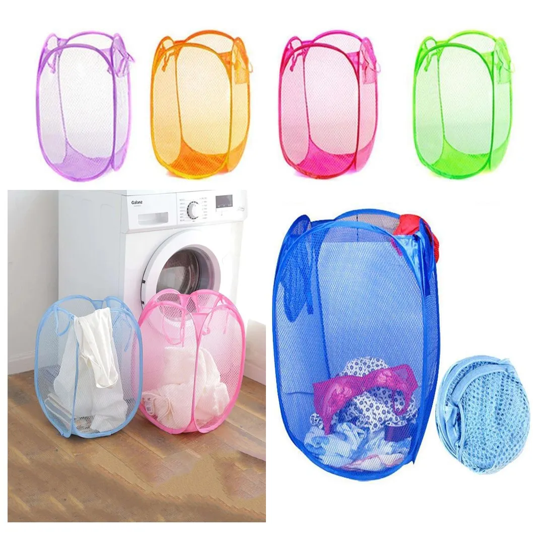 Foldable laundry basket large size