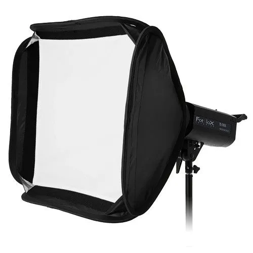 Fotodiox Pro Foldable Softbox PLUS Grid (Eggcrate) with Photogenic Speedring for Photogenic, Norman ML, and Compatible Strobes