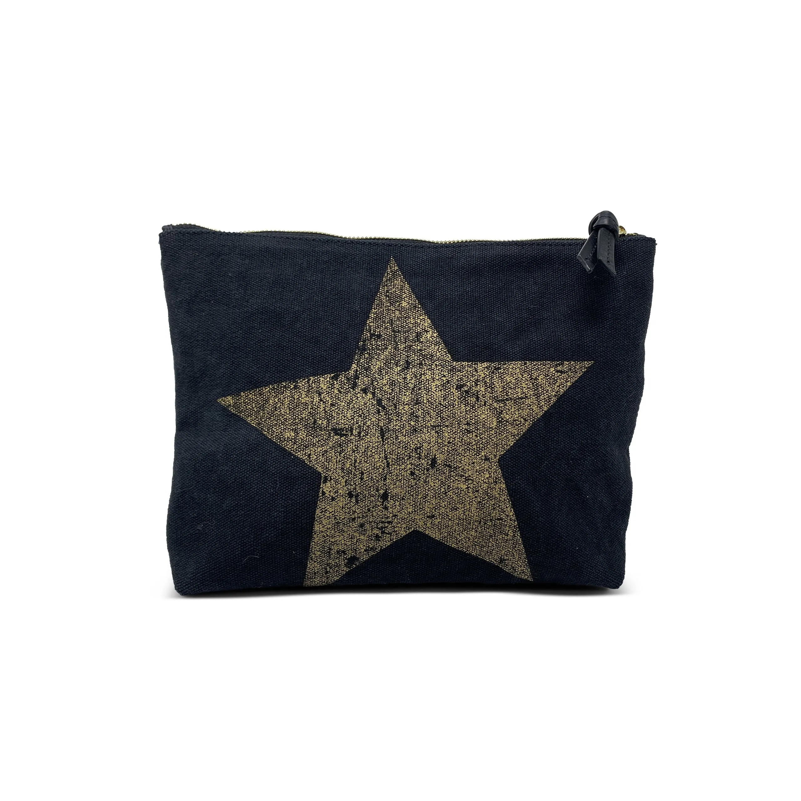 GIGANTI GOLD STAR CANVAS POUCH