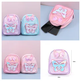 Glittery Butterfly Mini Backpack.