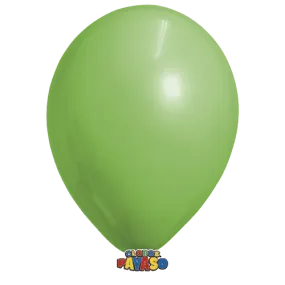 Globos Payaso 12in Balloon Pastel Dark Green 50ct