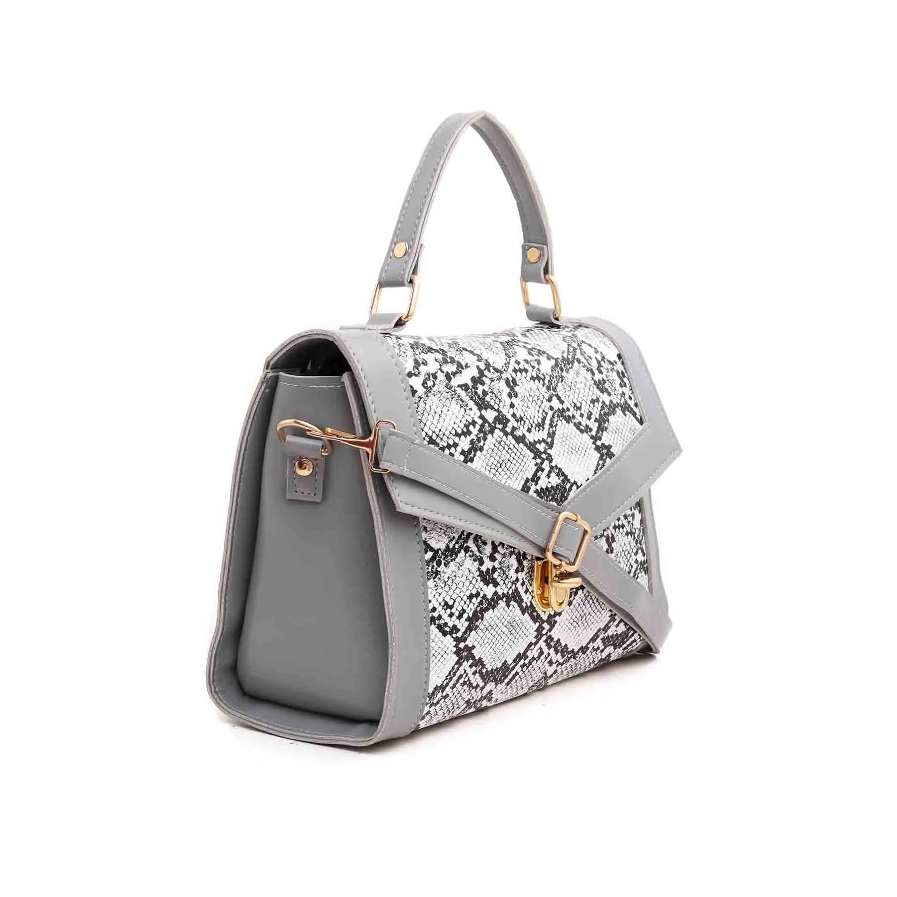 Grey Formal Shoulder Bag P55302