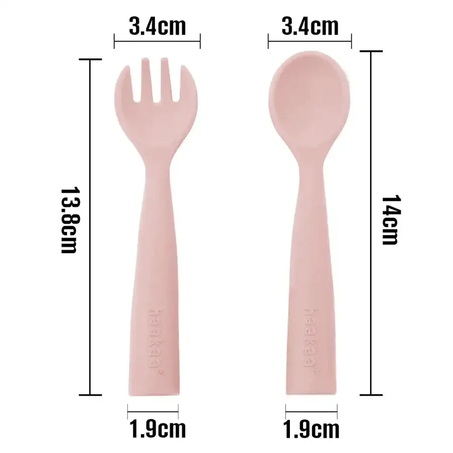 Haakaa Bendy Silicone Cutlery Set