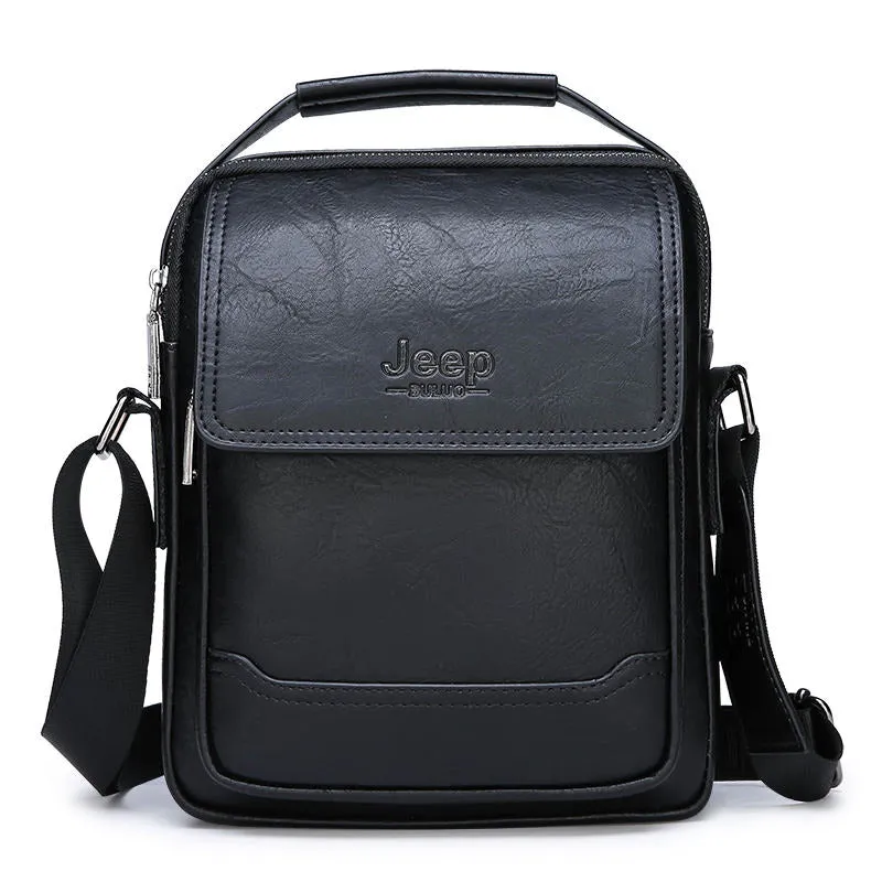 Handbags Business Men Bag New Fashion Men's Shoulder Bags High Quality Leather Casual Messenger Bag New Style