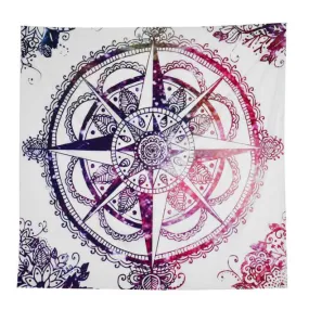 Handicrunch Hippie Tribal Compass Tapestry Wall hanging Dorms Tapestries Beach