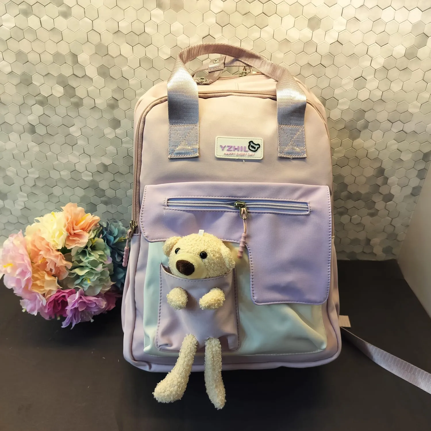 Happy  Bear Backpack