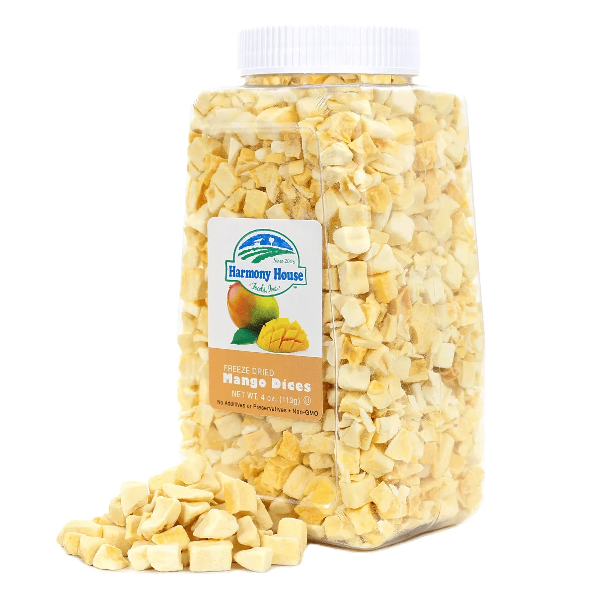 Harmony House Freeze Dried Mangoes (4 oz)