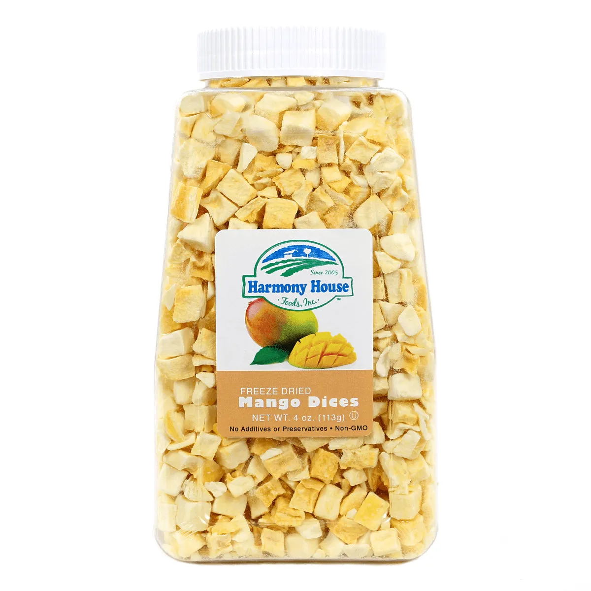 Harmony House Freeze Dried Mangoes (4 oz)