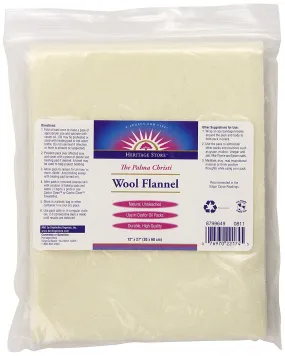 HERITAGE - Castor Oil Wool Flannel Pack - 1 Cloth (12" x 27")