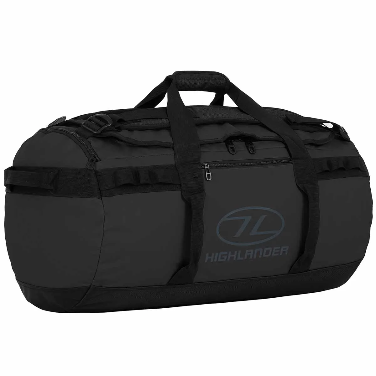 Highlander Storm Tarpaulin Duffle Bag 65L Black