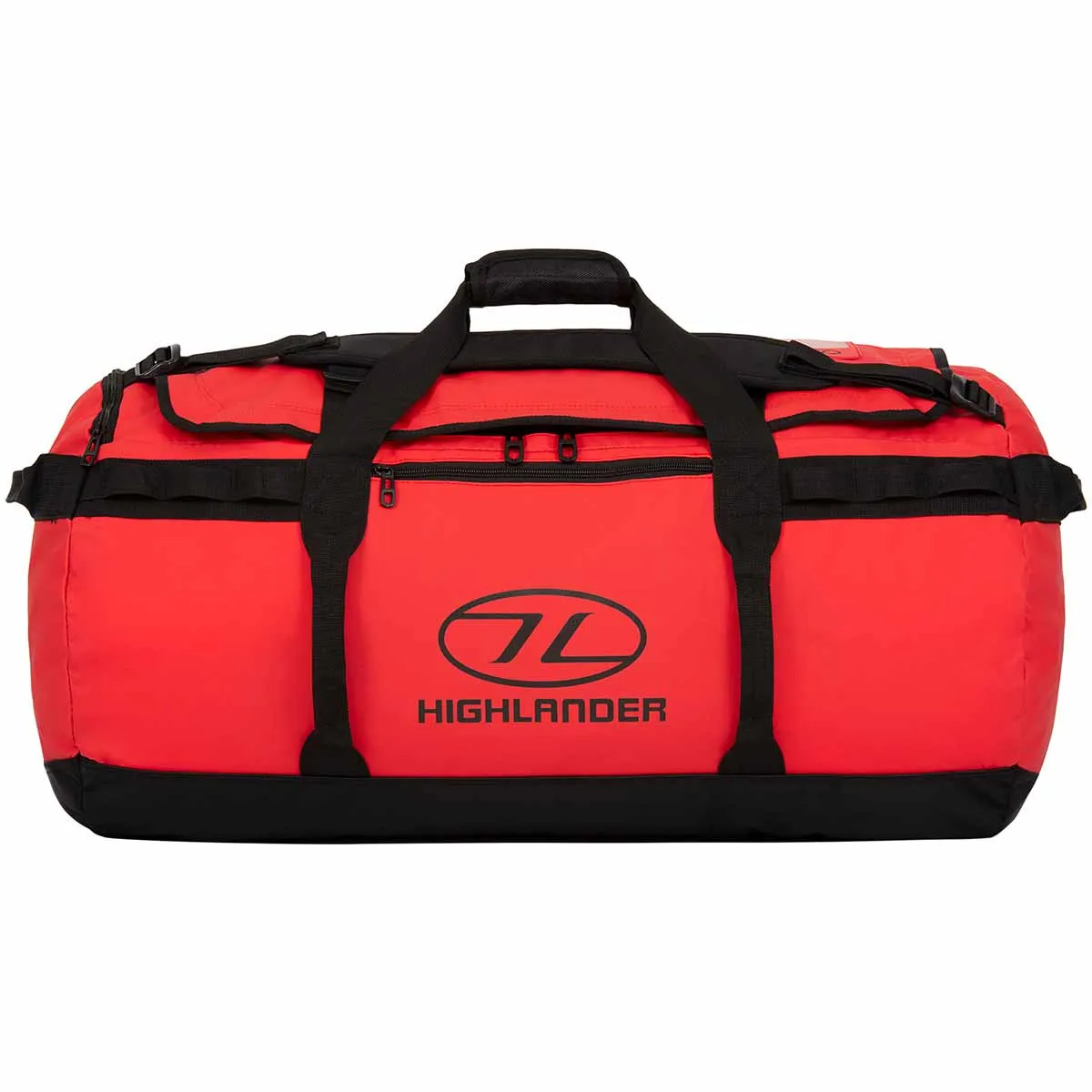 Highlander Storm Tarpaulin Duffle Bag 90L Red