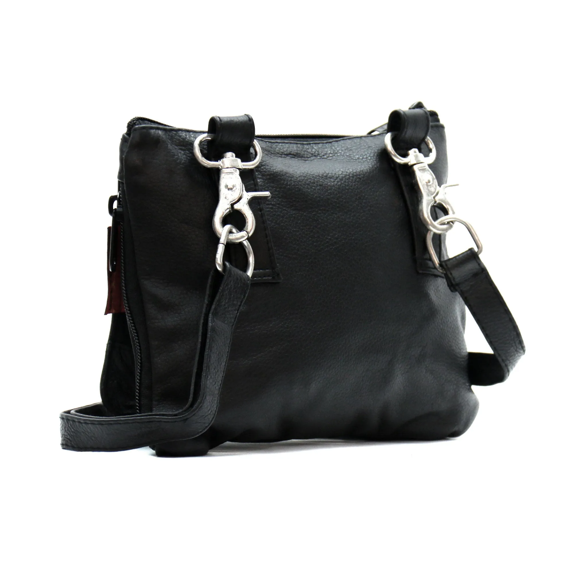 Hot Leathers Studded Leather Concealed Carry Purse