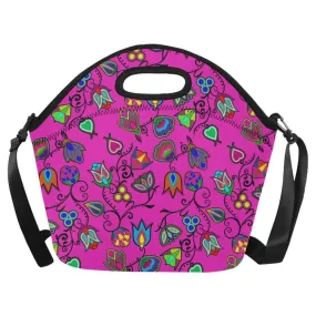 Indigenous Paisley Neoprene Lunch Bag/Large