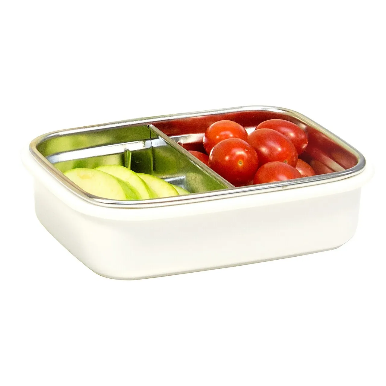 Innobaby Keepin' SMART Storage Stainless Steel Divided Bento Snack Box With Lid