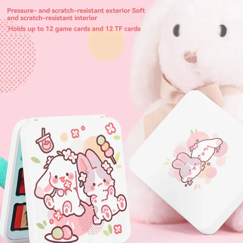 Kawaii Sweet Bunnies Nintendo Switch Case