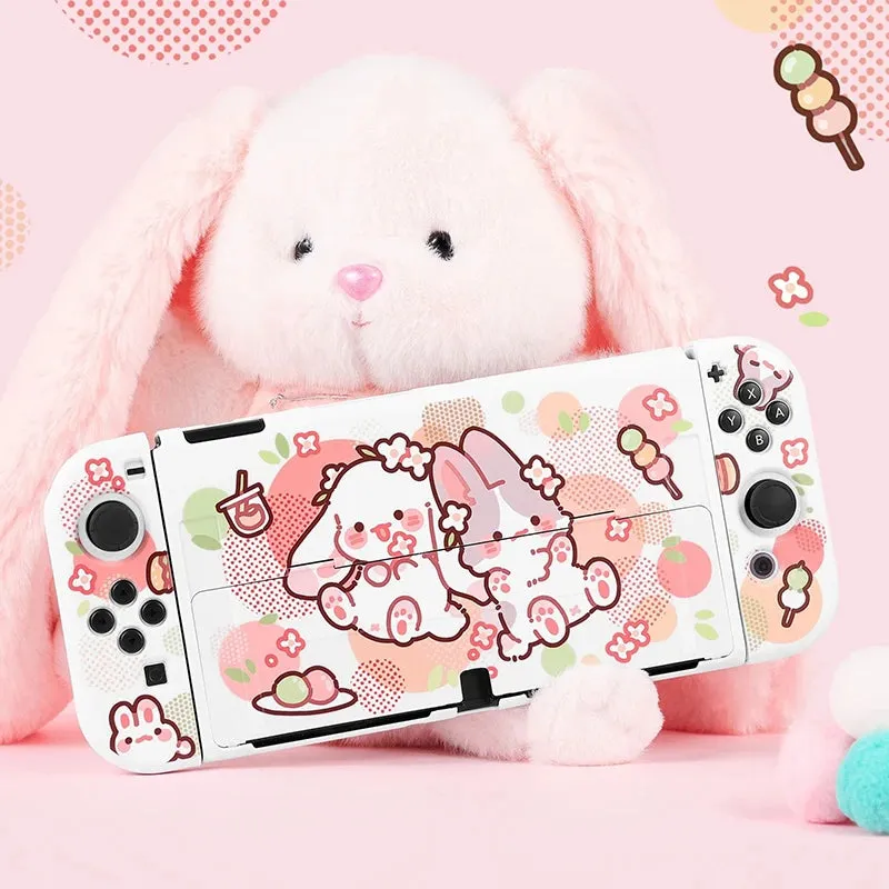 Kawaii Sweet Bunnies Nintendo Switch Case