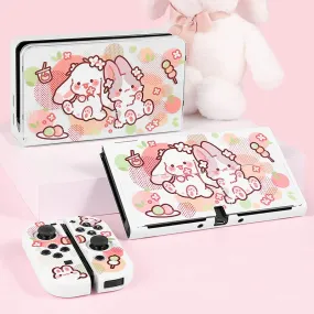 Kawaii Sweet Bunnies Nintendo Switch Case