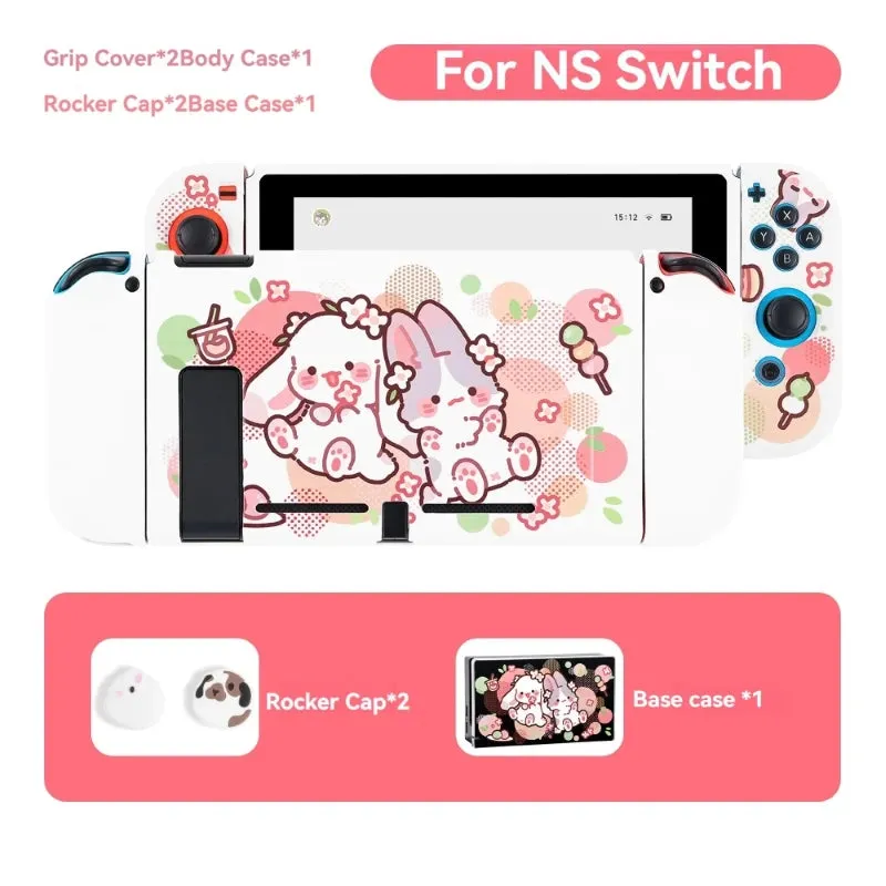 Kawaii Sweet Bunnies Nintendo Switch Case