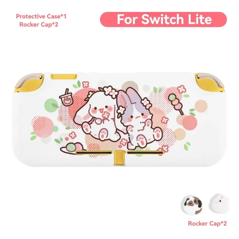 Kawaii Sweet Bunnies Nintendo Switch Case